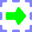 arrow-1-rhombus-1500-green-dash-select-1500-241_256.png