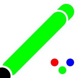 color-3-bigstylus-rgbcolor-1930-blacktrans-green-131_256.png