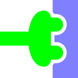 connect-1-plugconnector-powerstrip-green-on-ellipse-halfhole-11_256.png