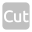 video-4-words-cut-text-button-gray-553_256.png