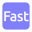 video-4-words-faster-text-button-blue-779_256.png