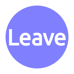 video-4-words-leave-text-button-blue-circle-669_256.png