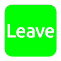 video-4-words-leave-text-button-green-664_256.png