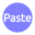 video-4-words-paste-text-button-blue-circle-849_256.png