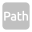 video-4-words-path-text-button-gray-823_256.png