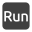 video-4-words-run-text-button-darkgray-572_256.png