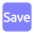 video-4-words-save-text-button-blue-827_256.png