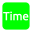 video-4-words-time-text-button-green-652_256.png